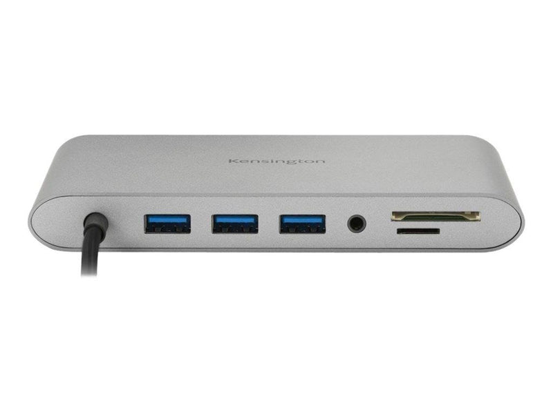 Kensington UH1440P USB-C 5Gbps Dual Video Driverless Mobile Dock – 85W Pass-Through Power – DP/HDMI/VGA
