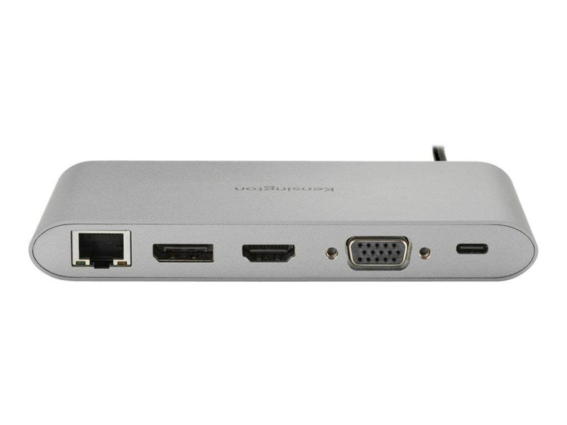 Kensington UH1440P USB-C 5Gbps Dual Video Driverless Mobile Dock – 85W Pass-Through Power – DP/HDMI/VGA