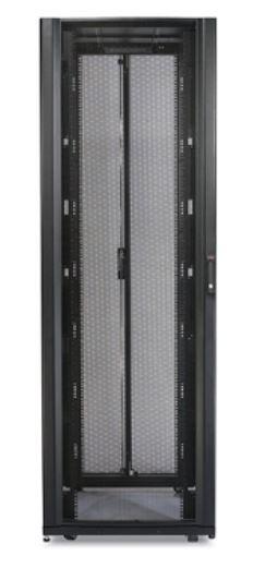 APC NetShelter SX, 48HE, 750 mm x 1070mm (B x T), Gehäuse ohne Seitenteile, schwarz (AR3157X609)