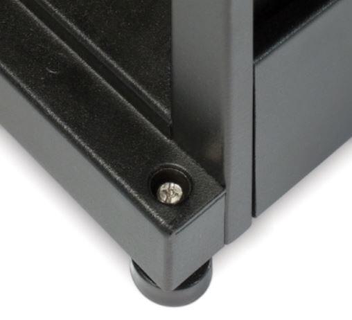 APC NetShelter SX, 48HE, 750 mm x 1070mm (B x T), Gehäuse ohne Seitenteile, schwarz (AR3157X609)