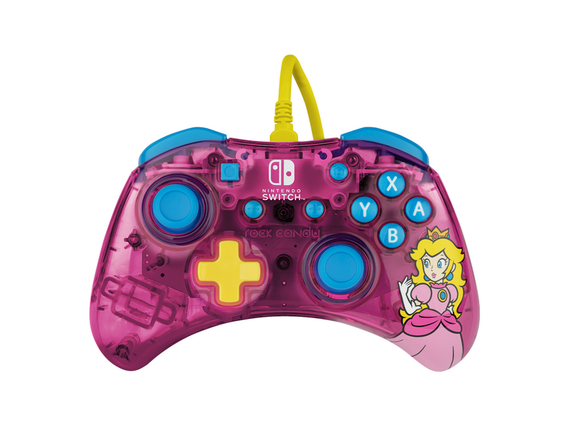 PDP Rock Candy Wired Controller - Peach - Wired Controller - Nintendo Switch