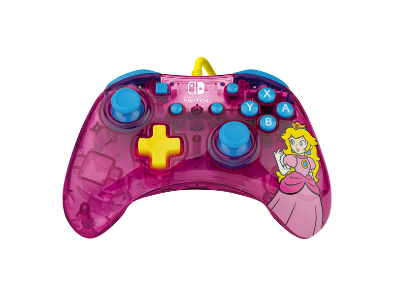 PDP Rock Candy Wired Controller - Peach - Wired Controller - Nintendo Switch