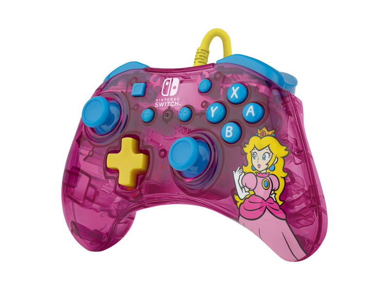 PDP Rock Candy Wired Controller - Peach - Wired Controller - Nintendo Switch