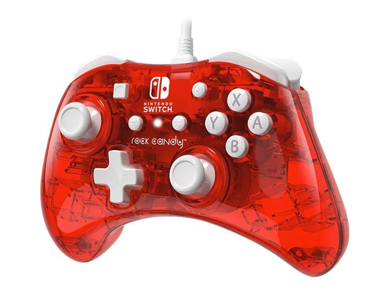 PDP Rock Candy Wired Controller - Peach - Wired Controller - Nintendo Switch