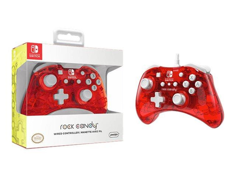 PDP Rock Candy Wired Controller - Peach - Wired Controller - Nintendo Switch