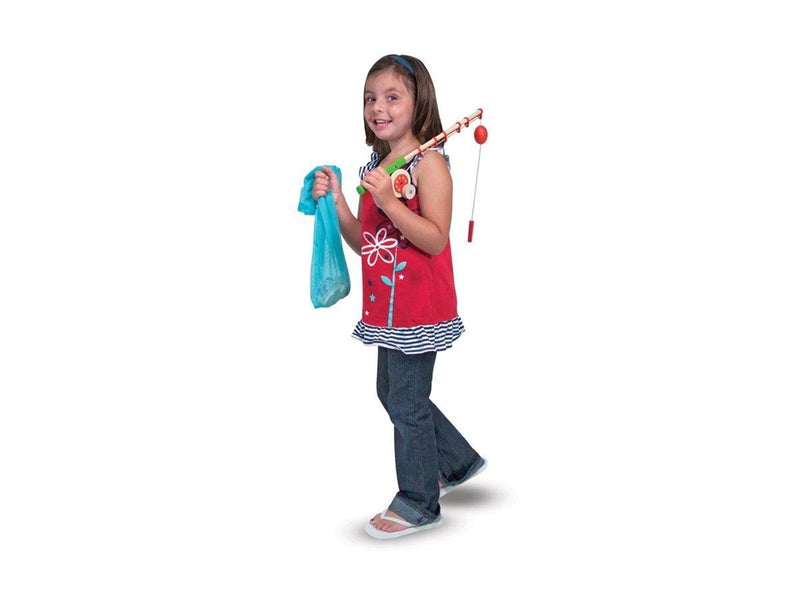 Melissa & Doug Catch & Count Magnetic Fishing Rod Set