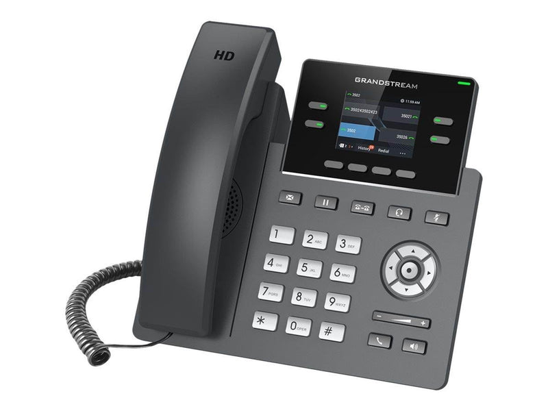 Grandstream GRP2612P - VoIP phone with caller ID/call waiting - 3-way call capability