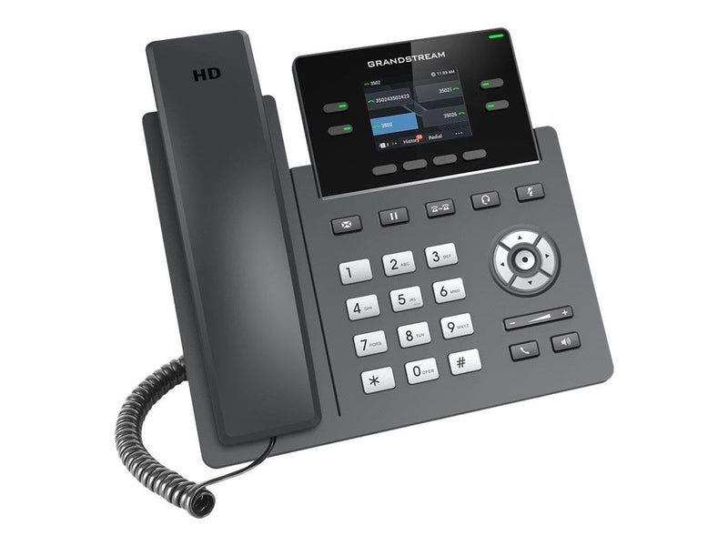 Grandstream GRP2612P - VoIP phone with caller ID/call waiting - 3-way call capability