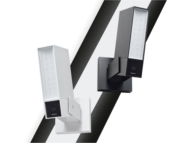 Netatmo Smarte Außenkamera mit Alarmsirene - Weiss