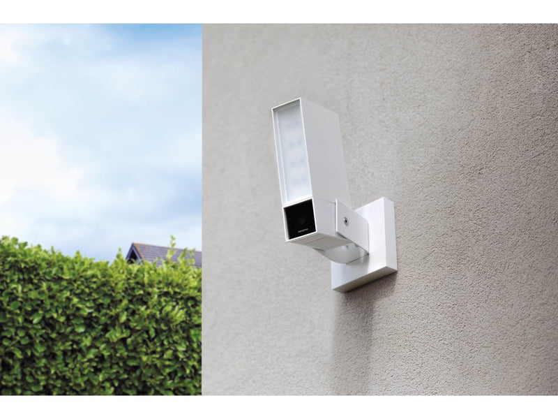 Netatmo Smarte Außenkamera mit Alarmsirene - Weiss