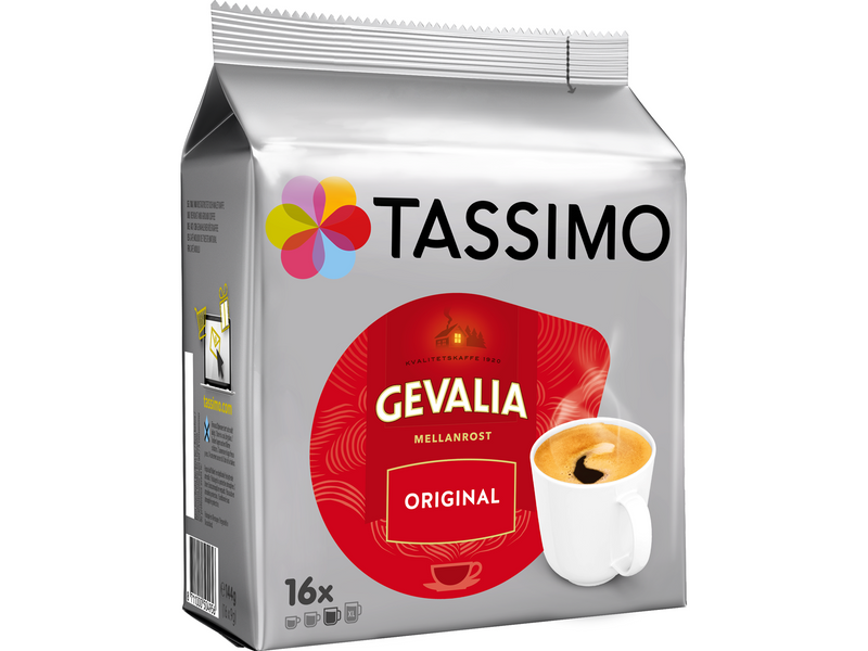 Tassimo Pods Gevalia - Medium Roast - 16 pcs