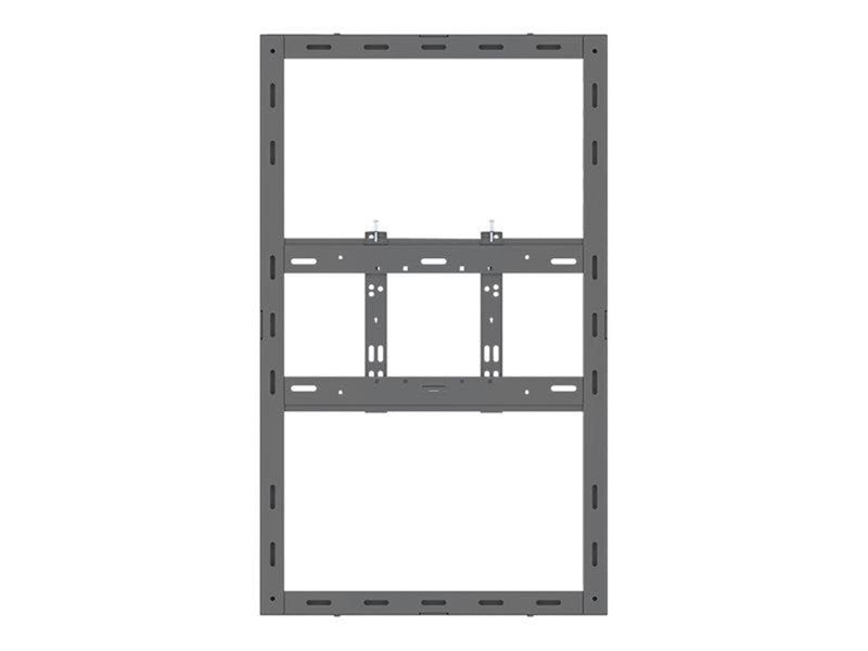 Multibrackets M Pro Series - enclosure - Anti-Theft - for digital signage panel - small - black 25 kg 43" From 200 x 200 mm