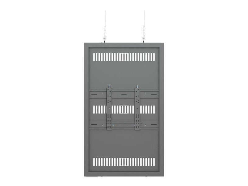 Multibrackets M Pro Series - enclosure - for digital signage panel - wire small - black 25 kg 43" From 200 x 200 mm