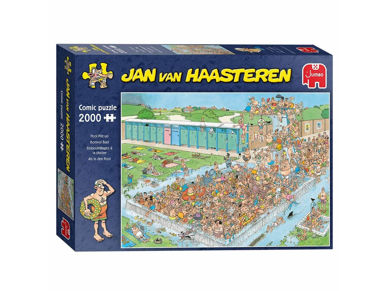 Jumbo Jan van Haasteren - Pool Pile-Up - 2000 pcs Boden