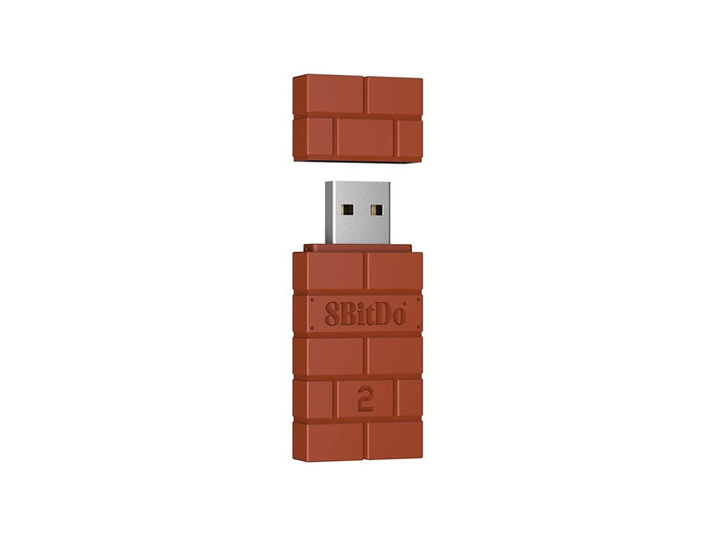 8BitDo USB Wireless Adapter 2 - Brown - Miscellaneous - Nintendo Switch