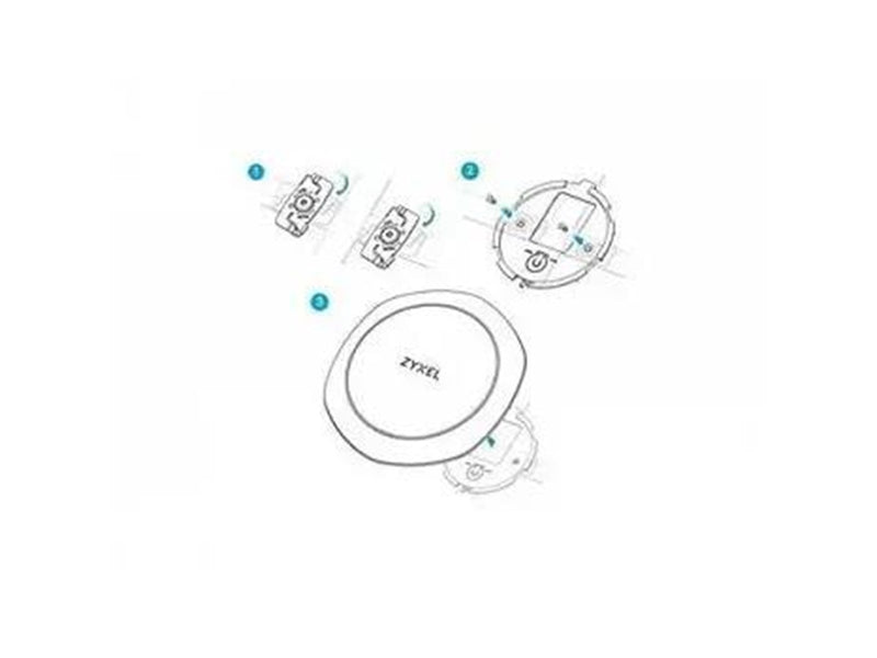 ZyXEL T-BAR Ceiling Clips for ceiling mount Zyxel AP AX Series (5-Pack)