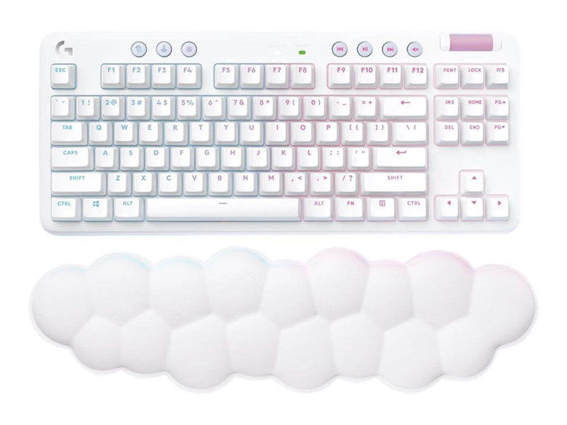 Logitech G715 - GX Brown - UK - Aurora collection - Gaming Tastaturen - Englisch - UK - Weiss