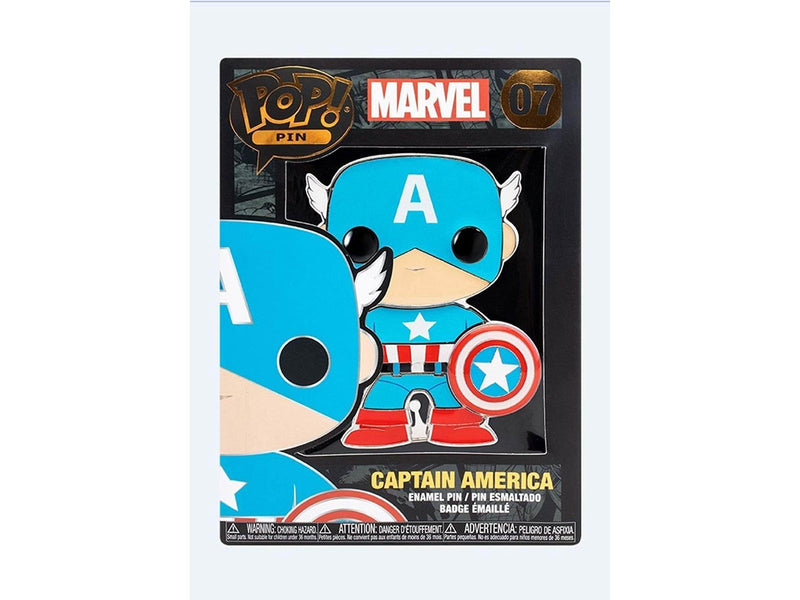 Funko! POP! Pin: Marvel (Captain America)