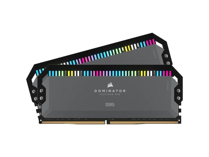 Corsair Dominator Platinum RGB DDR5-5600 - 32GB - CL36 - Dual Channel (2 pcs) - AMD EXPO & Intel XMP - Grau mit RGB