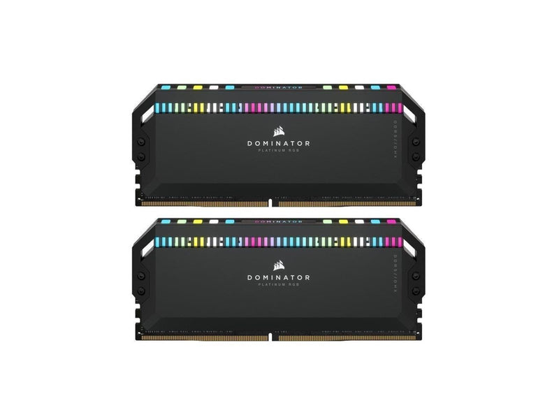 Corsair Dominator Platinum RGB (AMD edition) DDR5-5200 - 32GB - CL40 - Dual Channel (2 pcs) - AMD EXPO - Schwarz mit RGB