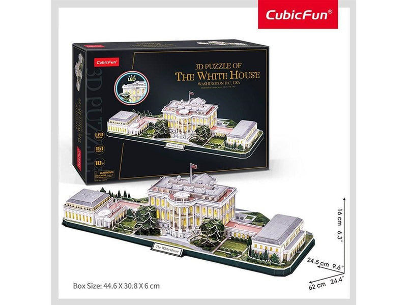 Cubic Fun USA: The White House 3D Puzzle