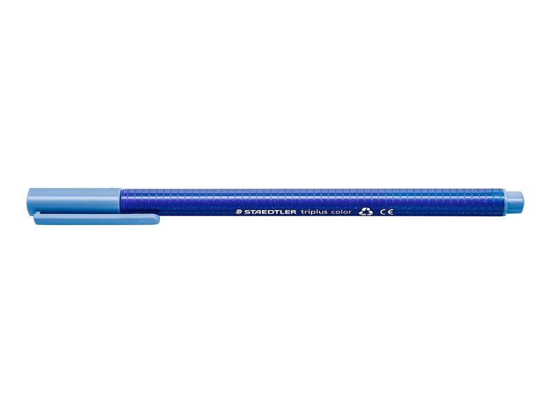 Staedtler Fibre-tip pen triplus col. rPP.10 pcs blue