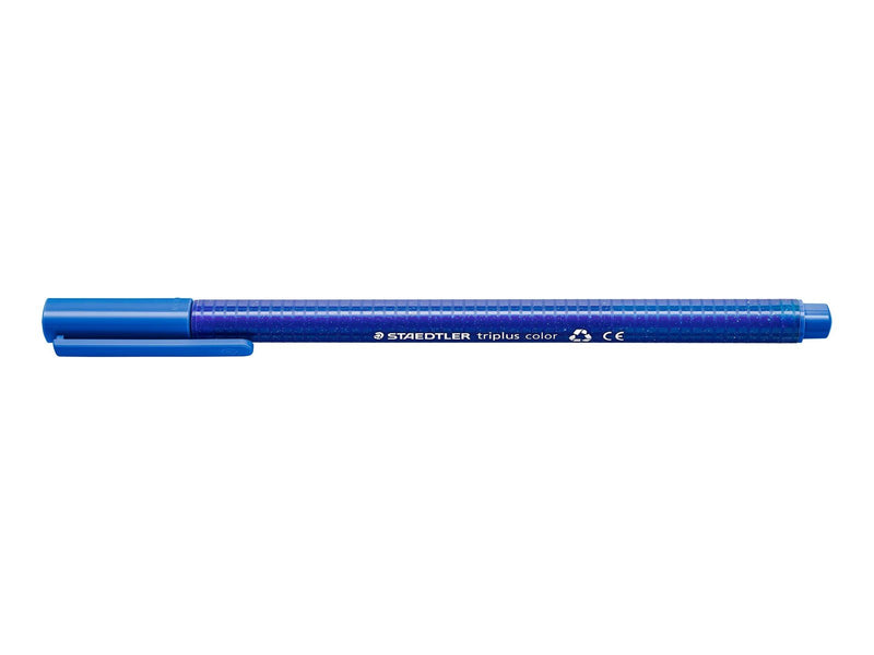 Staedtler Fibre-tip pen triplus col. rPP.10 pcs blue