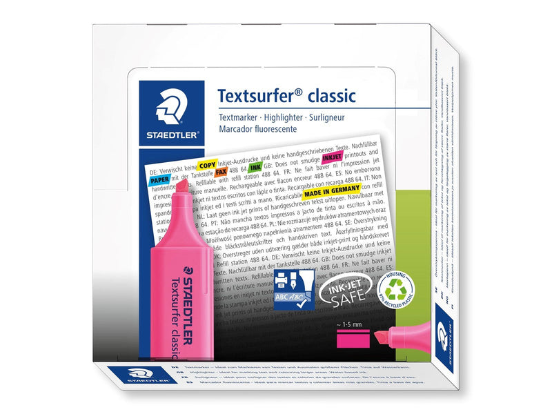 Staedtler Highlighter Textsurfer cl. 10 pcs pink