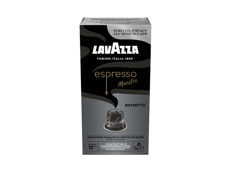 Lavazza Espress Ristretto aluminumn caps - 10 pcs