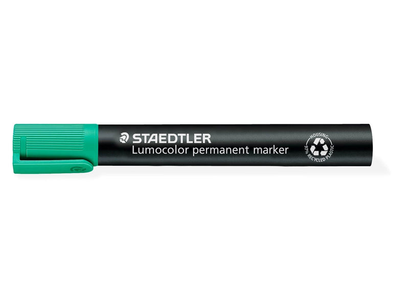 Staedtler Marker Lumocolor permanent.10 pcs Green