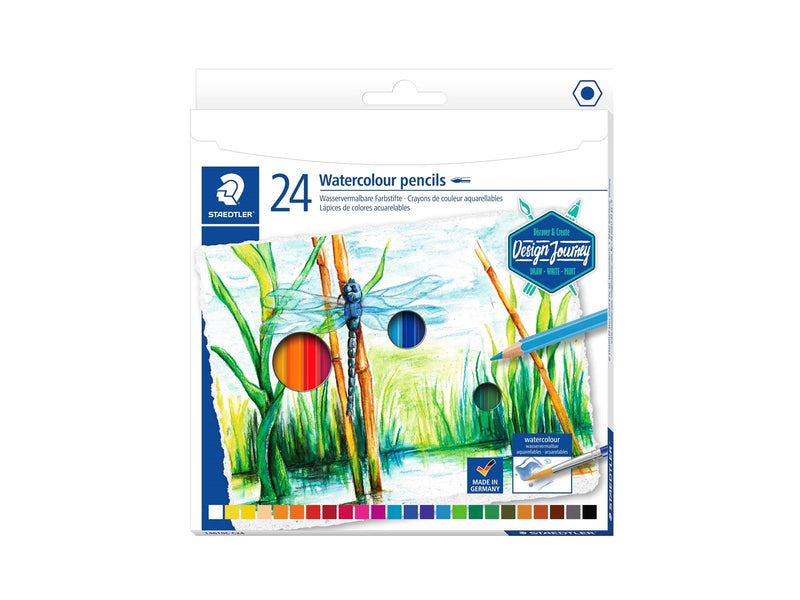 Staedtler Coloured pencil aqu 24pcs 100% PEFC