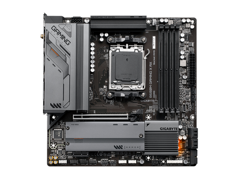 GIGABYTE B650M GAMING X AX Mainboard - AMD B650 - AMD AM5 socket - DDR5 RAM - Micro-ATX
