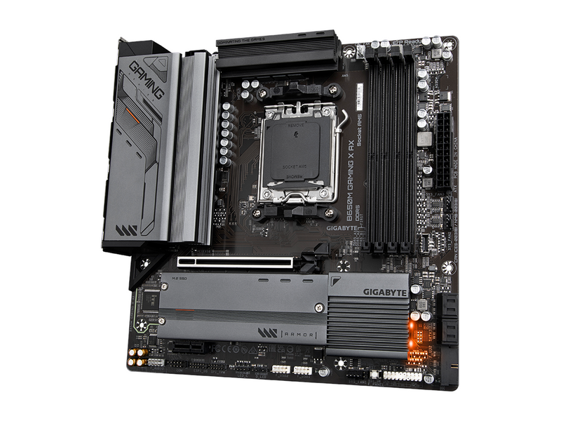 GIGABYTE B650M GAMING X AX Mainboard - AMD B650 - AMD AM5 socket - DDR5 RAM - Micro-ATX