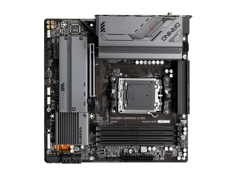 GIGABYTE B650M GAMING X AX Mainboard - AMD B650 - AMD AM5 socket - DDR5 RAM - Micro-ATX