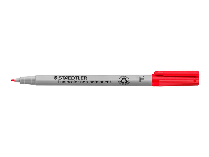 Staedtler Universal pen Lumocolor non-p.10 pcs F red