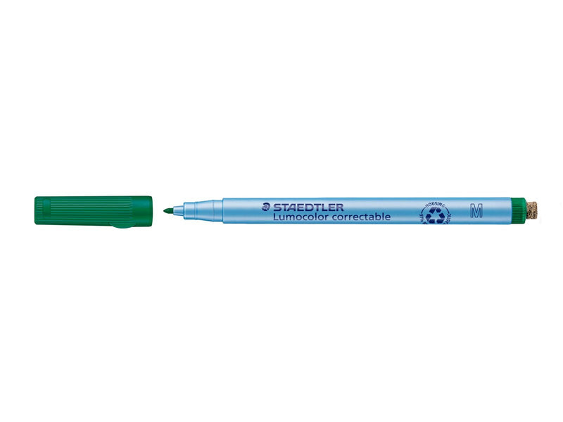 Staedtler OHP pen Lumocolor correctable 10 pcs  M gre