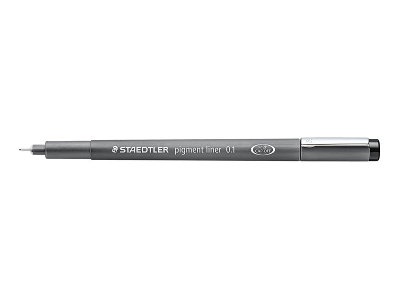 Staedtler Fineliner pigment liner 10 pcs  0.1mm black