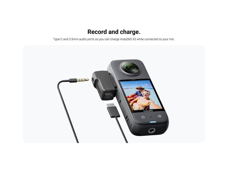 Insta360 X3 Mic Adapter