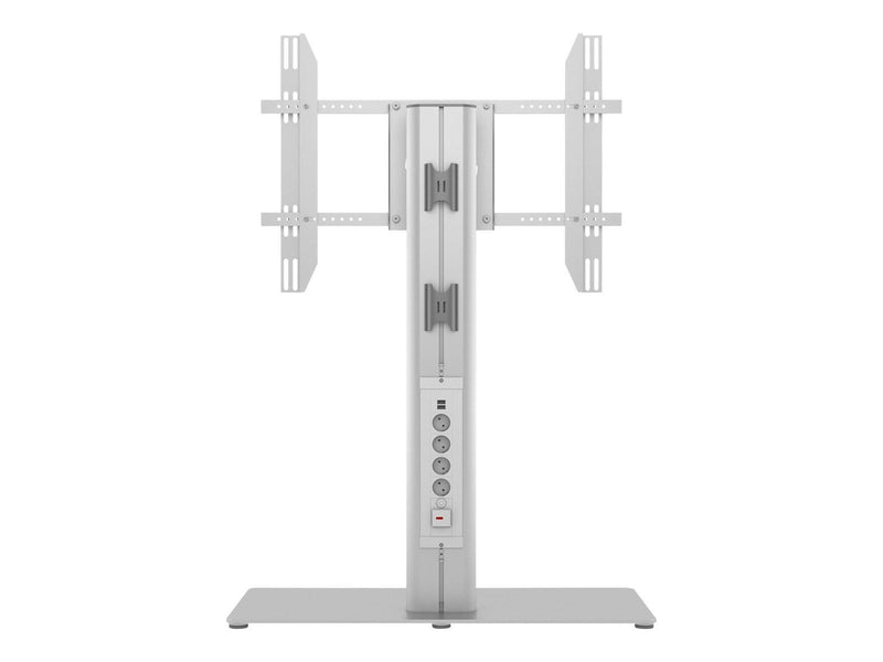 Multibrackets M Public Display Stand 110 HD Single Silver w. Floorbase 80 kg 85" Up to 700 x 400 mm