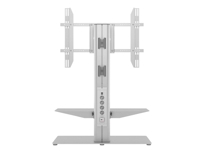 Multibrackets M Public Display Stand 110 HD Single Silver w. Floorbase 80 kg 85" Up to 700 x 400 mm