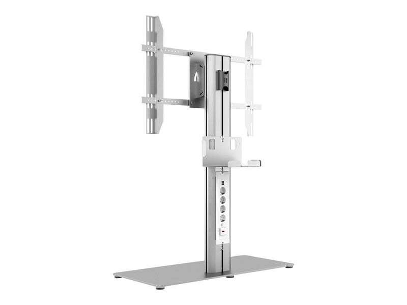 Multibrackets M Public Display Stand 110 HD Single Silver w. Floorbase 80 kg 85" Up to 700 x 400 mm