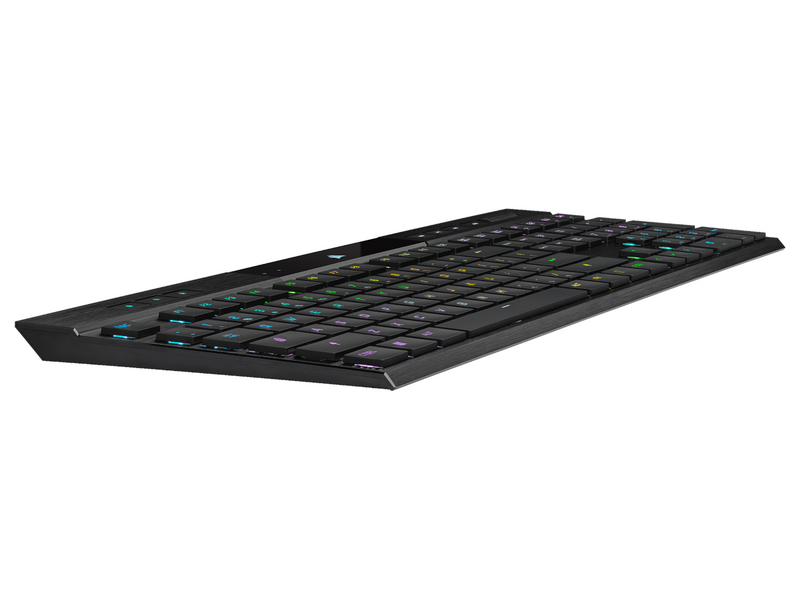 Corsair K100 Air Wireless RGB - MX Ultra Low Profile Tactile - US - Gaming Tastaturen - Englisch - US - Schwarz