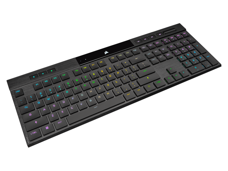 Corsair K100 Air Wireless RGB - MX Ultra Low Profile Tactile - US - Gaming Tastaturen - Englisch - US - Schwarz