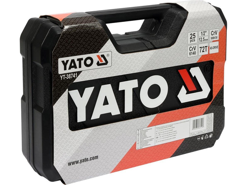 Yato YT-38741 TOOL SET 1/2" 25 PIECES L