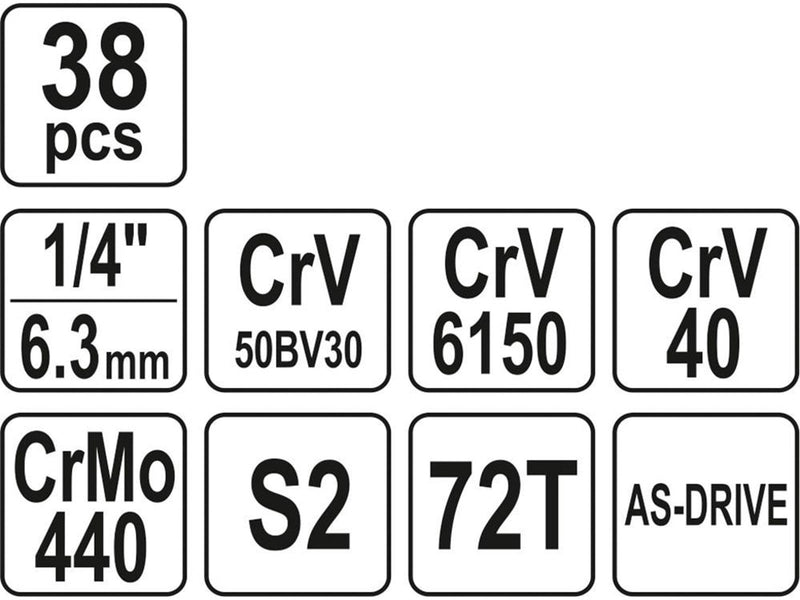 Yato YT-14471 TOOL SET