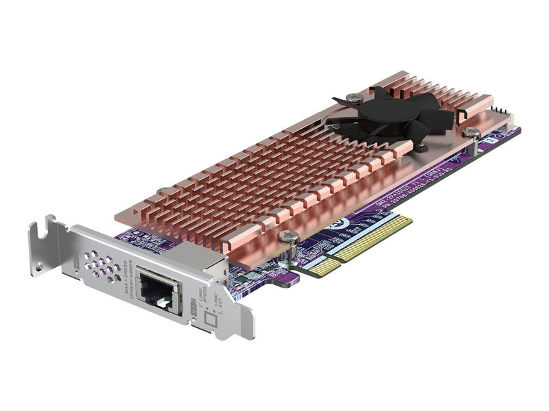 QNAP QM2-2P410G2T - storage controller - PCIe 4.0 x4 (NVMe) - PCIe 4.0 x8