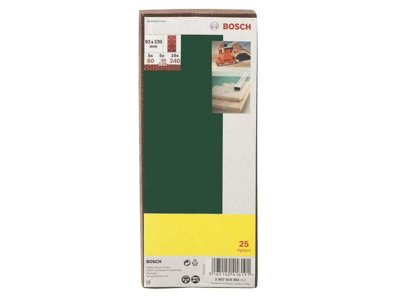 Bosch sandpapirsark