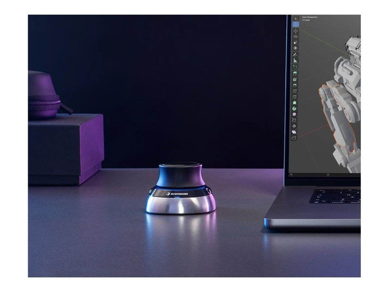 3Dconnexion SpaceMouse - 3D mouse - Bluetooth 2.4 GHz - 3D Mouse (Silber)
