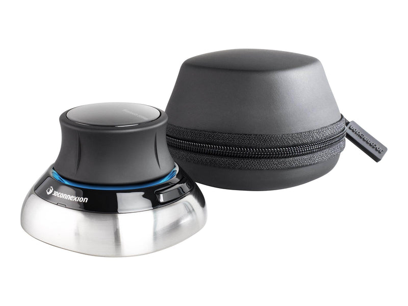 3Dconnexion SpaceMouse - 3D mouse - Bluetooth 2.4 GHz - 3D Mouse (Silber)