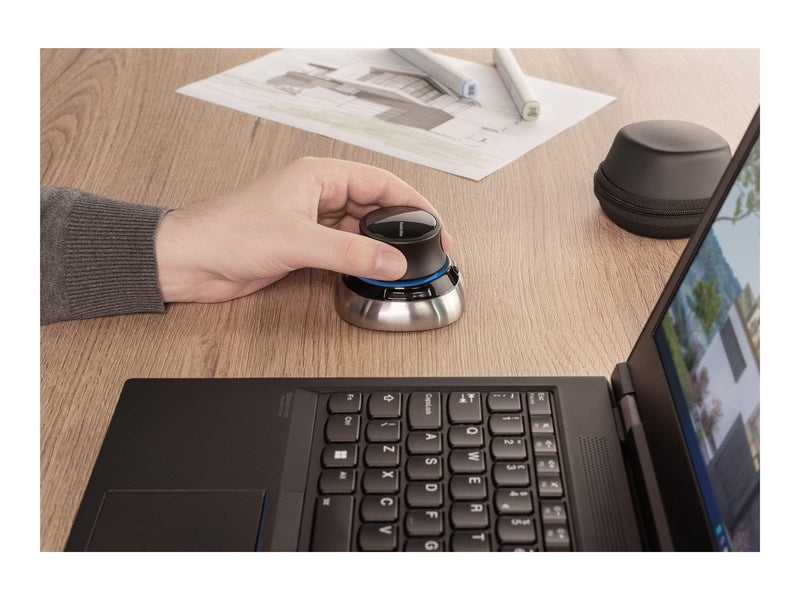 3Dconnexion SpaceMouse - 3D mouse - Bluetooth 2.4 GHz - 3D Mouse (Silber)